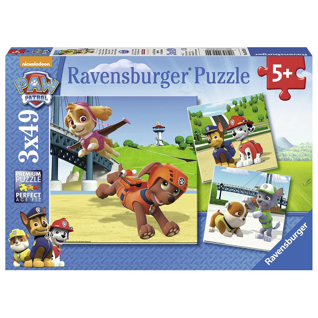 Ravensburger Puzzle 3x49 pc Paw Patrol the Team