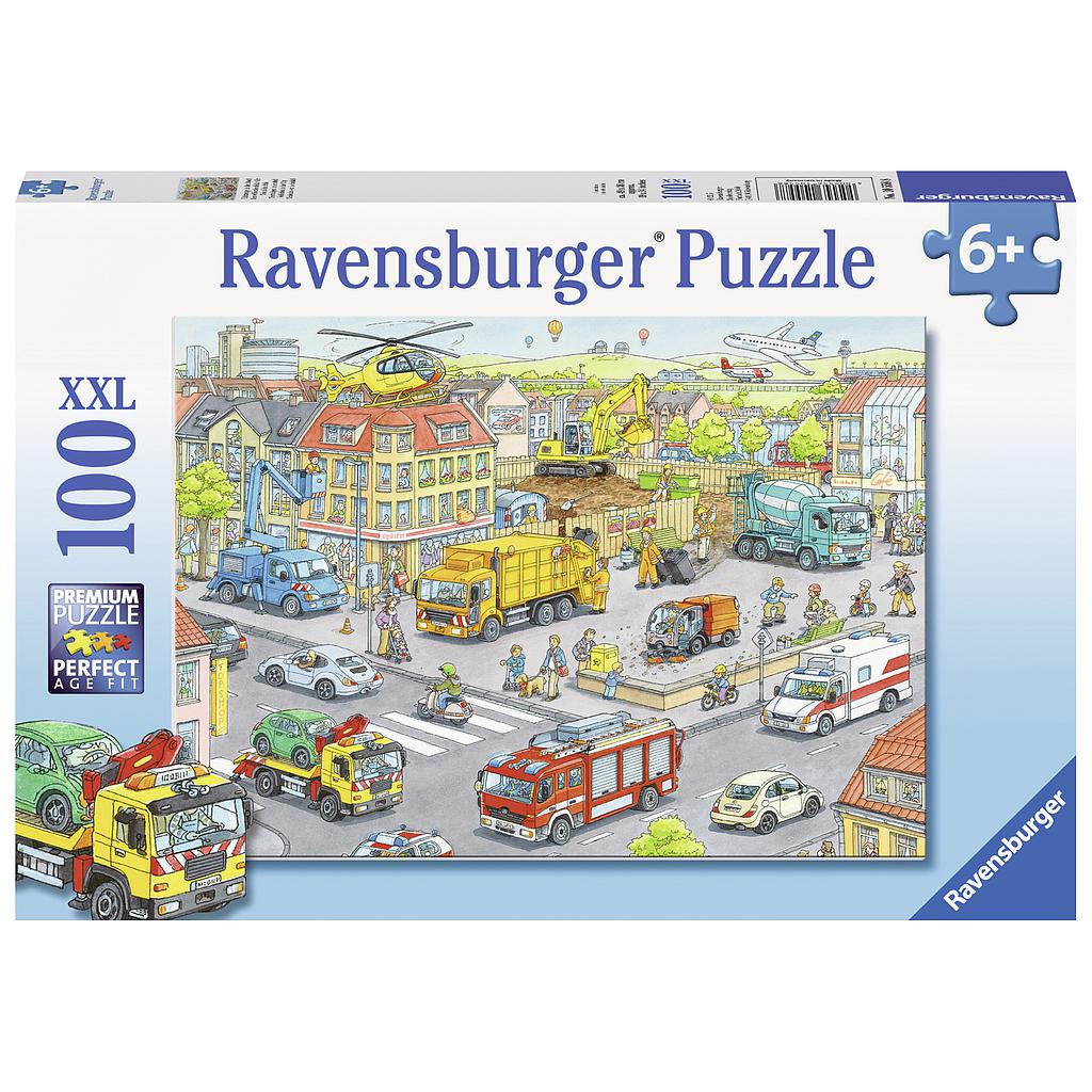 Ravensburger Puzzle 100 pc Vehicles in the City