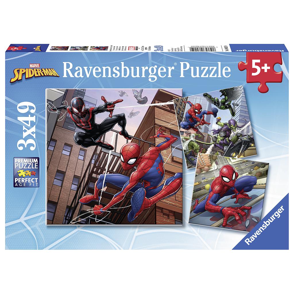 Ravensburger Puzzle 3x49 pc Spider-Man