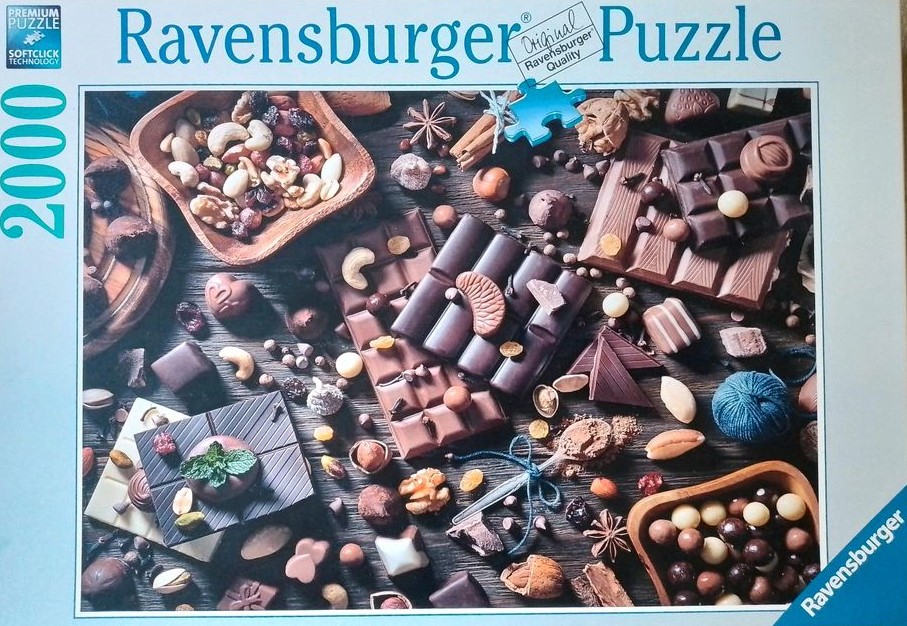 Ravensburger Puzzle 2000 pc Chocolate And Caramel