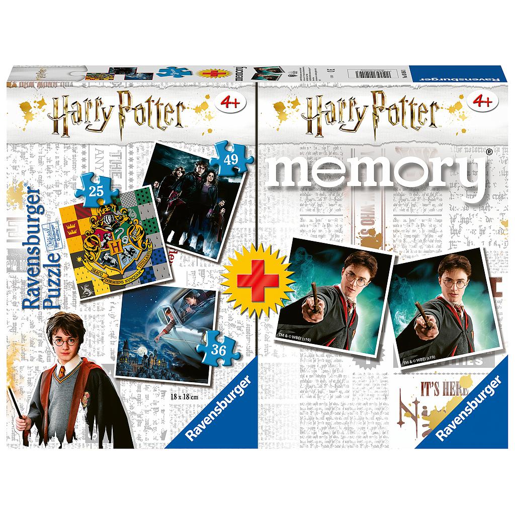 Ravensburger Board Game Memory+ Puzzle Harry Potter