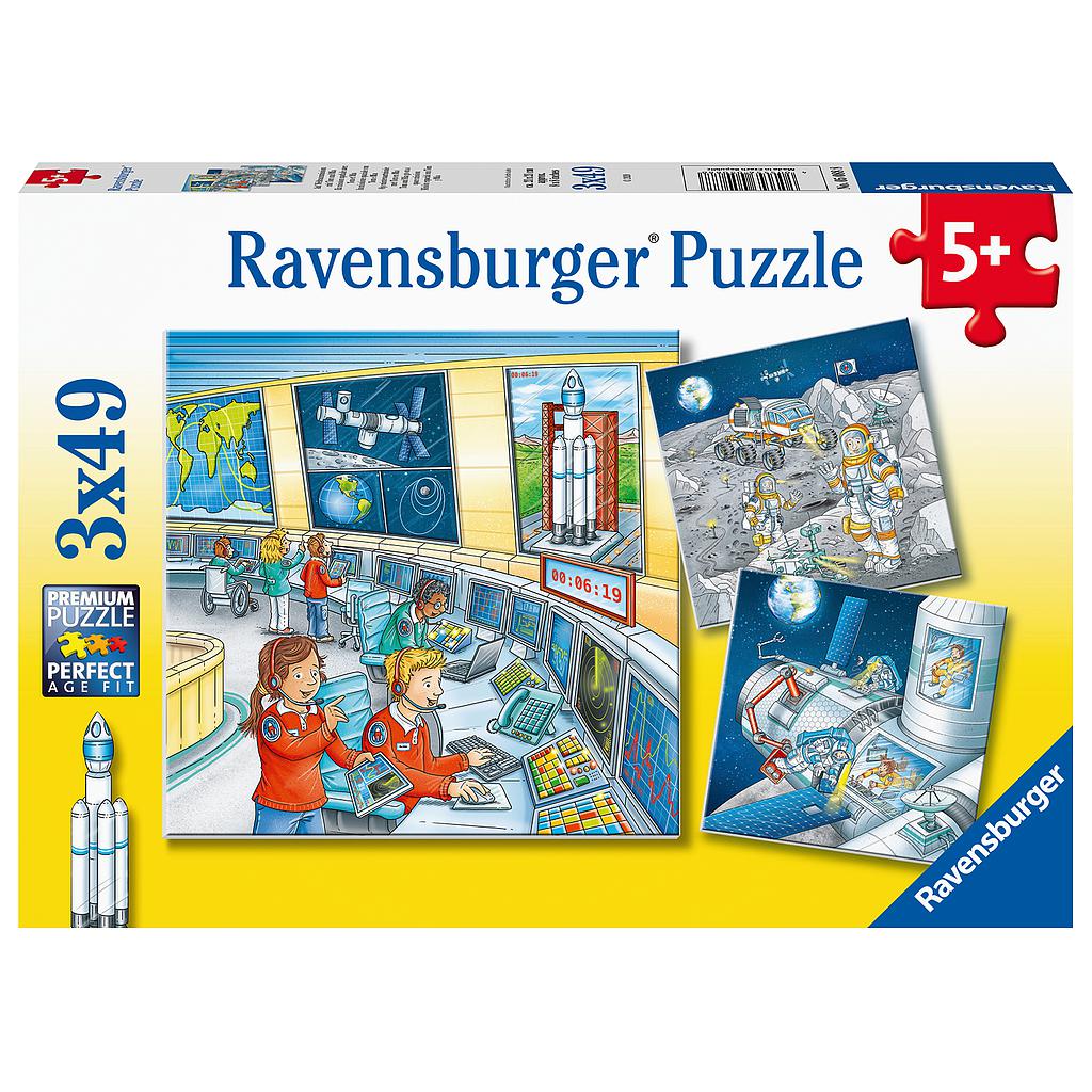 Ravensburger Puzzle 3x49 pc Space Mission