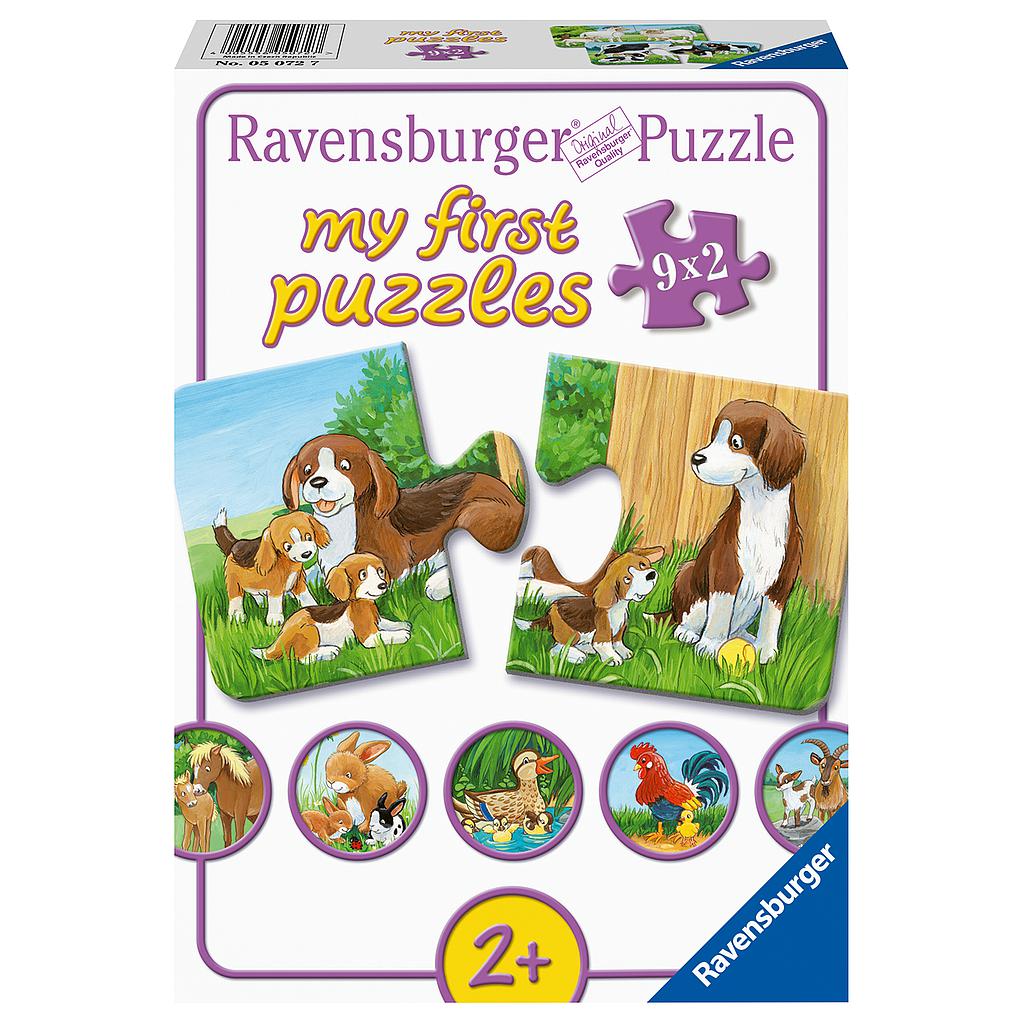 Ravensburger Puzzle 9x2 pc My First