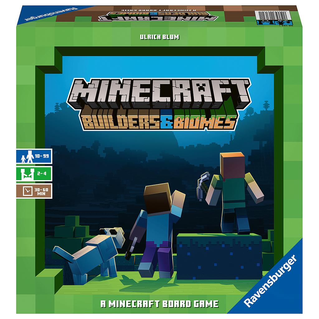 Ravensburger board game Minecraft Builders & Biomes