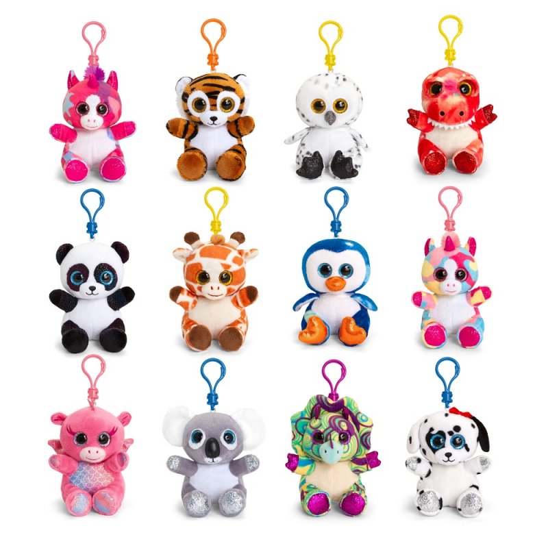 Keel Toys  keychains 12 different