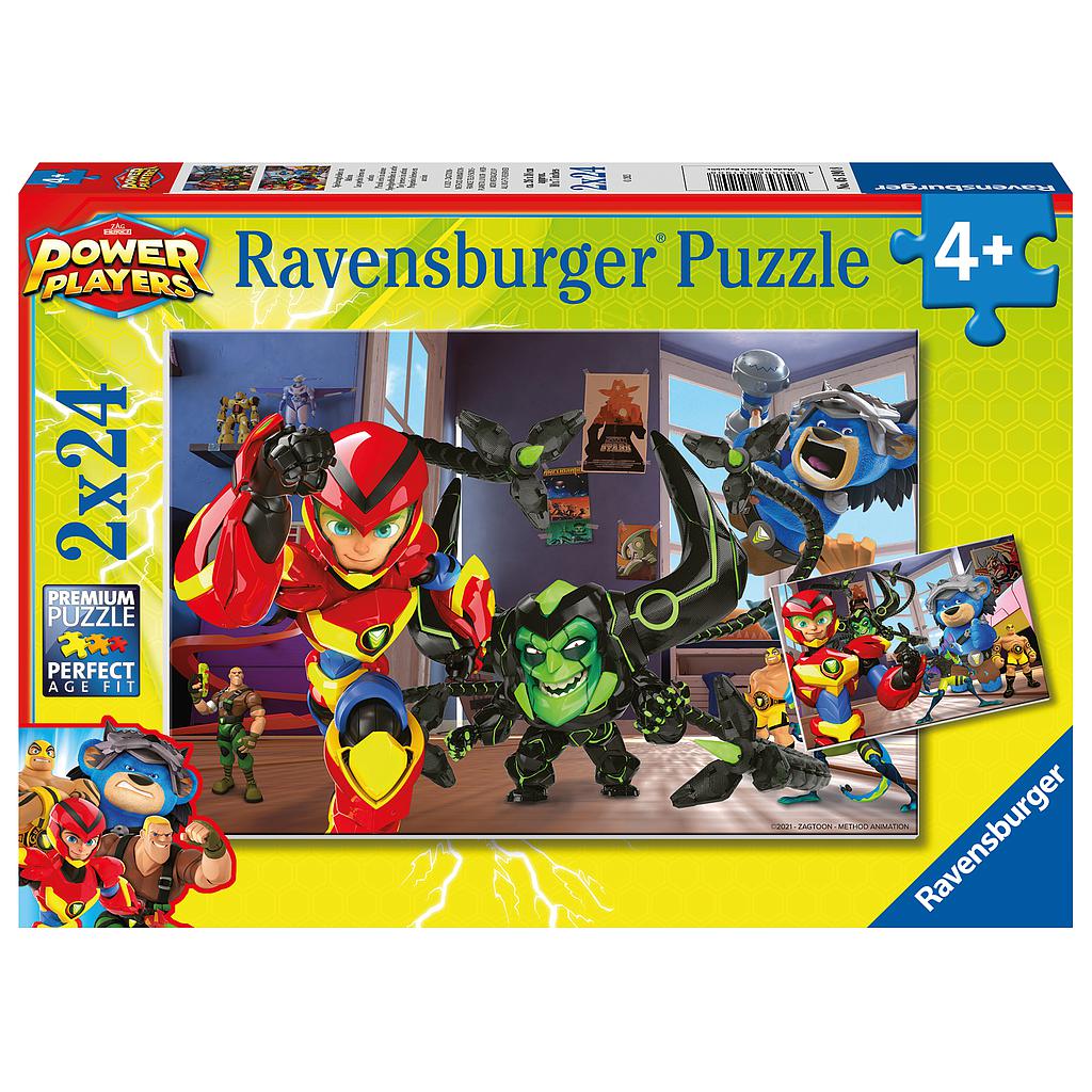 Ravensburger Puzzle 2x24 pc Power Players