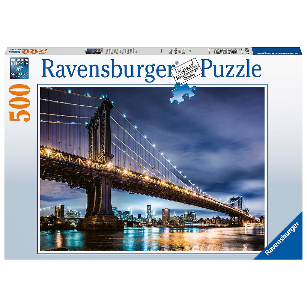 Ravensburger puzzle 500 pc Bridge Over the River
