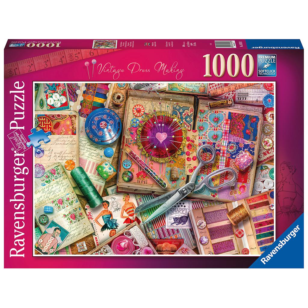 Ravensburger Puzzle 1000 pc Sewing Accessories