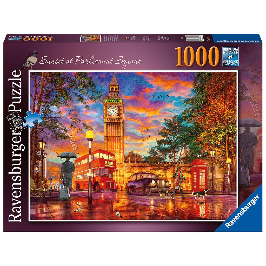 
Ravensburger Puzzle 1000 pc Sunset in Parliament Square