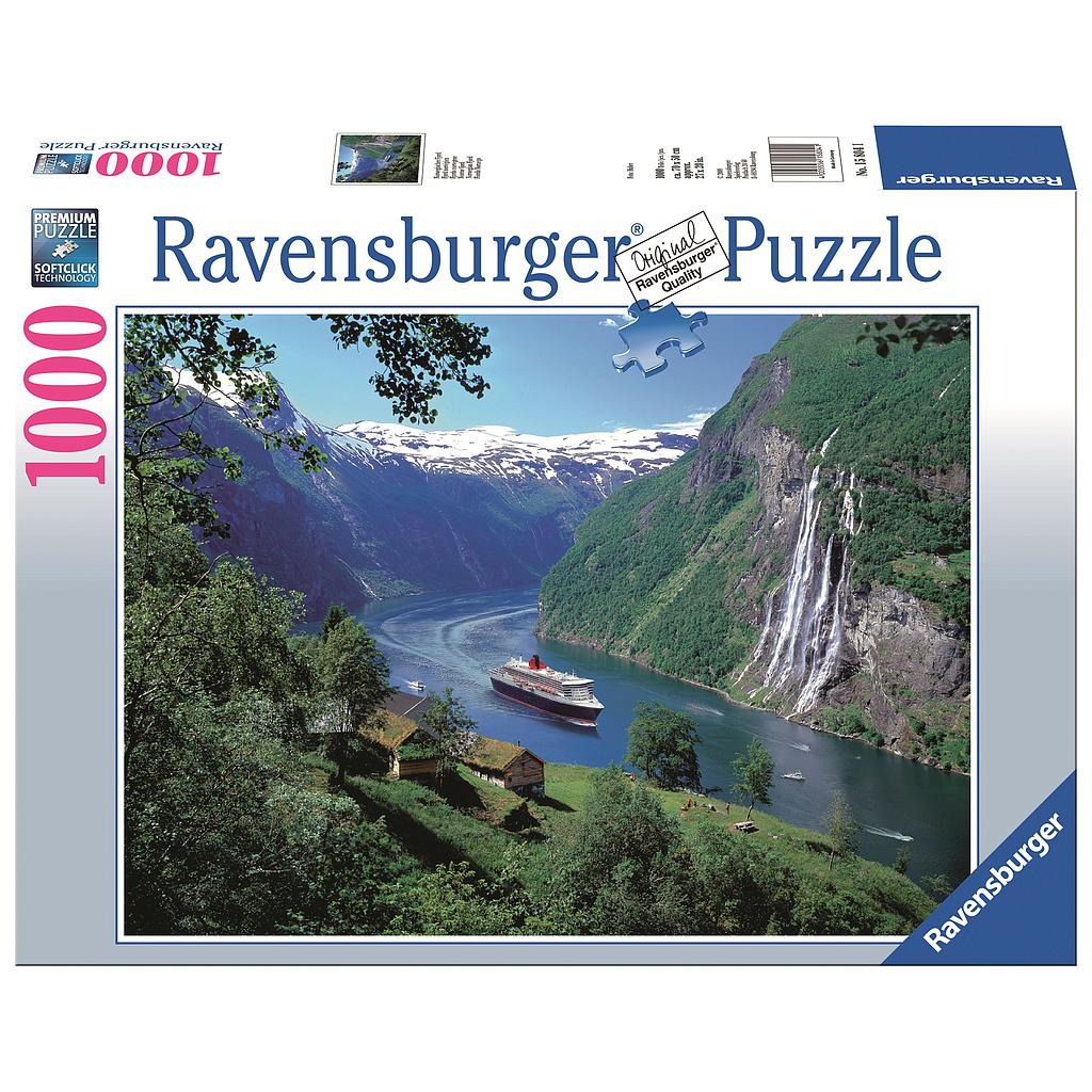 Ravensburger Puzzle 1000 Pc Norwegian fjord