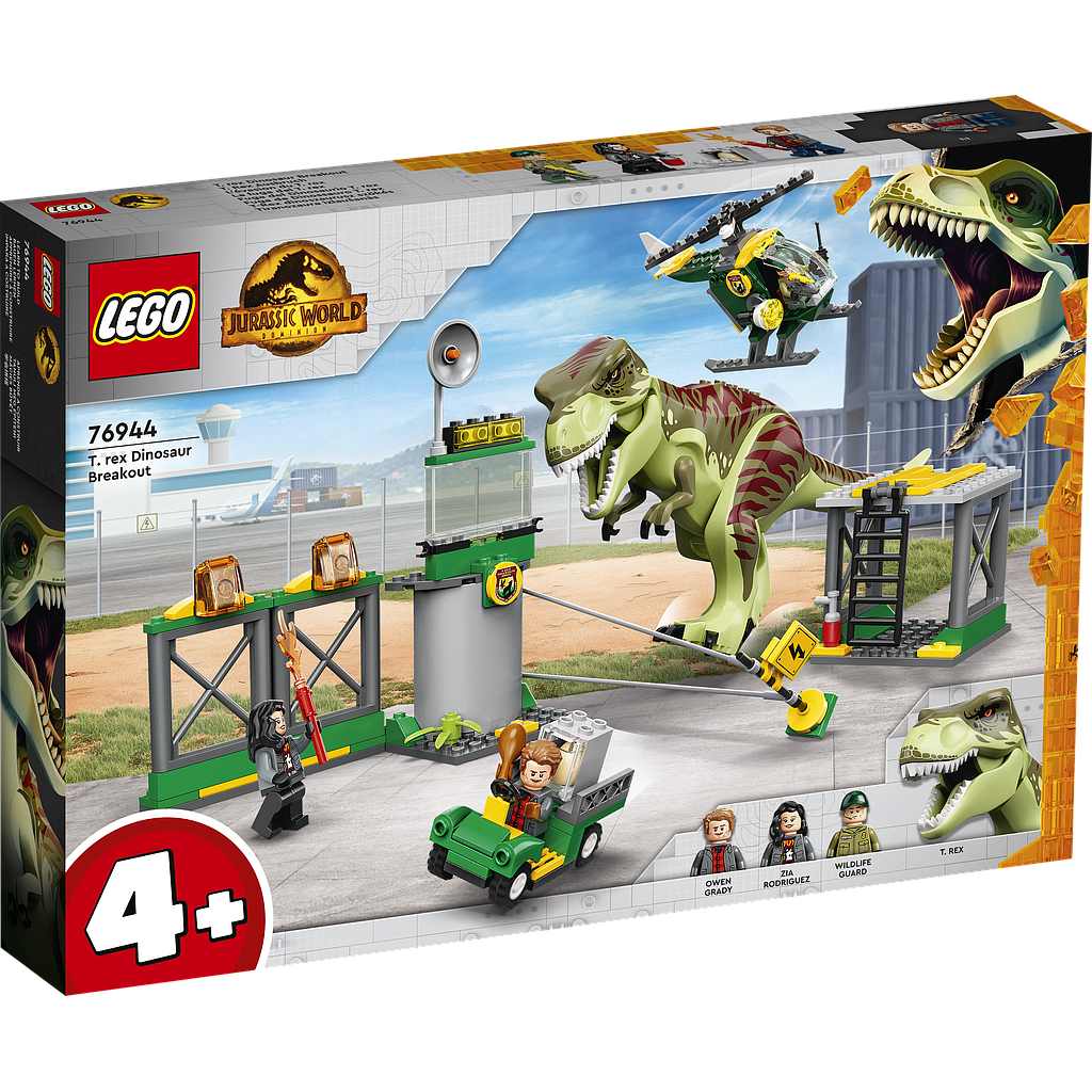 LEGO Jurassic World T. rex Dinosaur Breakout