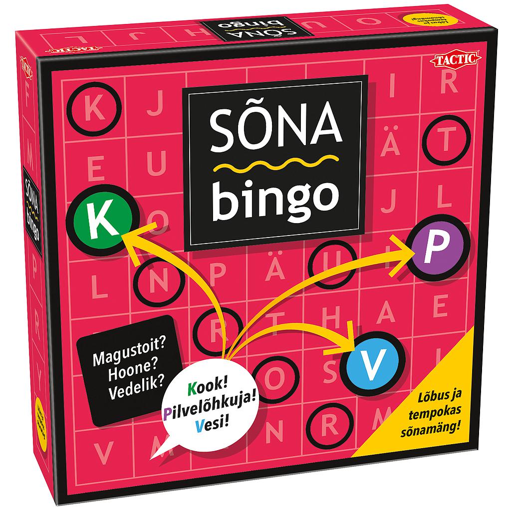 Tactic lauamäng Sõna Bingo