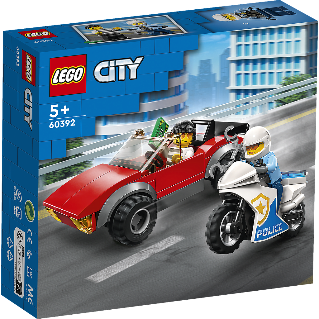 LEGO City Police Bike Car Chase